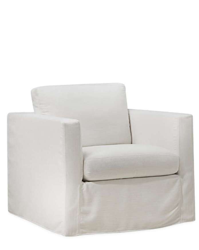 Picture of C5700-01SG SLIPCOVERED SWIVEL GLIDER CHAIR