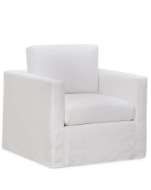 Picture of C5700-01SG SLIPCOVERED SWIVEL GLIDER CHAIR