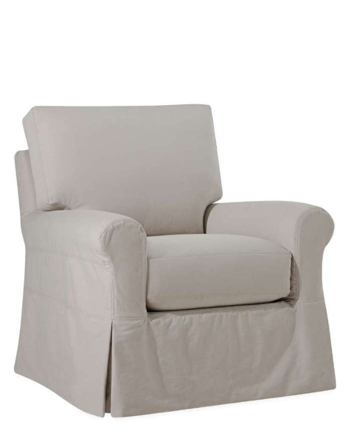 Picture of C5710-01SW SLIPCOVERED SWIVEL CHAIR