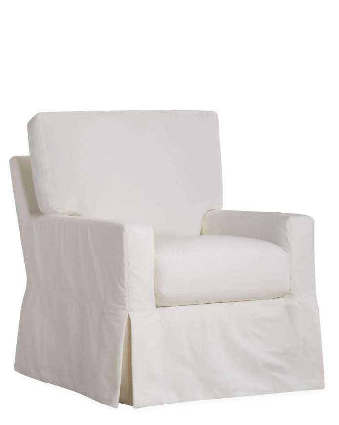 Picture of C5720-01SG SLIPCOVERED SWIVEL GLIDER CHAIR