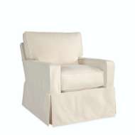 Picture of C5732-01SW SLIPCOVERED SWIVEL CHAIR