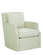 Picture of C7073-01SG SLIPCOVERED SWIVEL GLIDER CHAIR