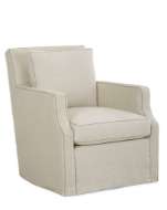 Picture of C7073-01SW SLIPCOVERED SWIVEL CHAIR