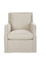 Picture of C7073-01SW SLIPCOVERED SWIVEL CHAIR