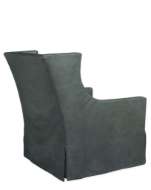 Picture of L1011-01SG LEATHER SWIVEL GLIDER CHAIR