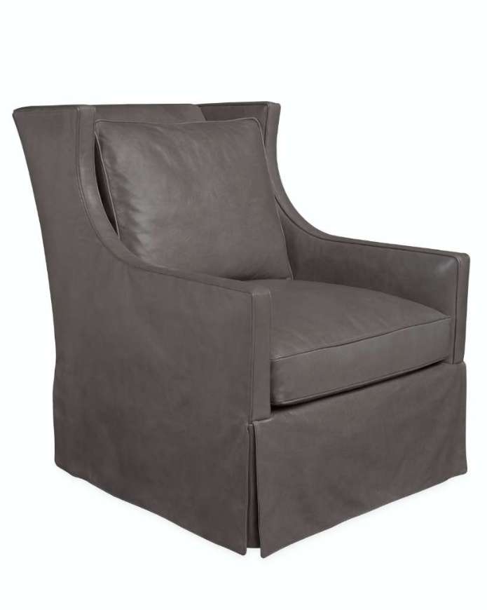 Picture of L1011-01SW LEATHER SWIVEL CHAIR