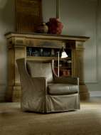 Picture of L1011-01SW LEATHER SWIVEL CHAIR