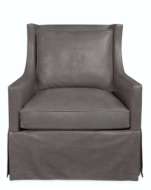 Picture of L1011-01SW LEATHER SWIVEL CHAIR