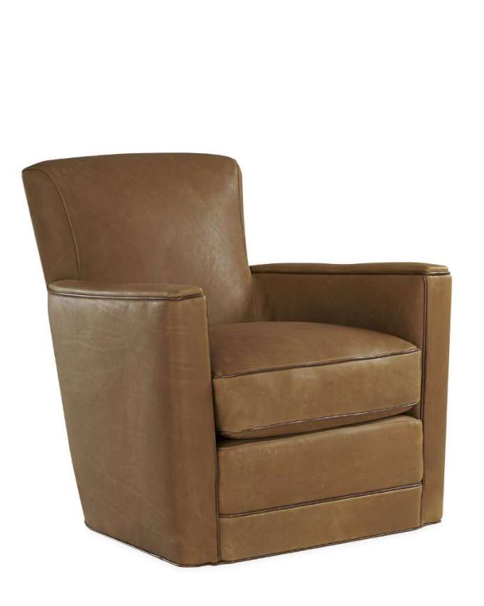 Picture of L1017-01SW LEATHER SWIVEL CHAIR