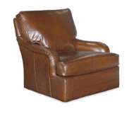 Picture of L1074-01SW LEATHER SWIVEL CHAIR
