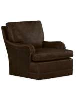 Picture of L1074-01SW LEATHER SWIVEL CHAIR