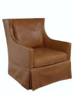 Picture of L1211-01SW LEATHER SWIVEL CHAIR