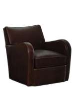 Picture of L1283-01SW LEATHER SWIVEL CHAIR