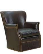 Picture of L1347-41SW LEATHER SWIVEL CHAIR