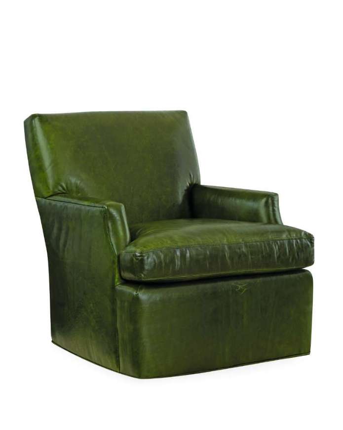 Picture of L1354-01SW LEATHER SWIVEL CHAIR