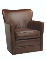 Picture of L1367-01SW LEATHER SWIVEL CHAIR