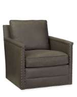 Picture of L1935-01SW LEATHER SWIVEL CHAIR