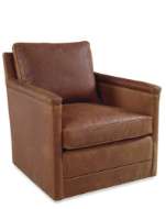 Picture of L1935-01SW LEATHER SWIVEL CHAIR