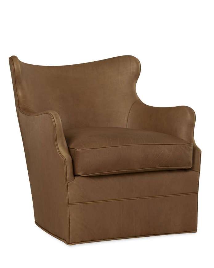 Picture of L1983-01SW LEATHER SWIVEL CHAIR