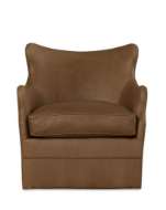 Picture of L1983-01SW LEATHER SWIVEL CHAIR