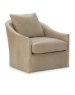 Picture of L2996-01SW LEATHER SWIVEL CHAIR