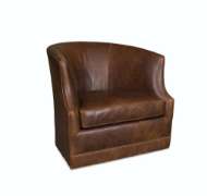 Picture of L3009-01SW LEATHER SWIVEL CHAIR
