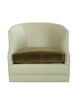 Picture of L3009-01SW LEATHER SWIVEL CHAIR