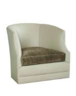 Picture of L3009-01SW LEATHER SWIVEL CHAIR