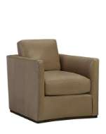 Picture of L3022-01SW LEATHER SWIVEL CHAIR
