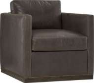 Picture of L3583-01SW LEATHER SWIVEL CHAIR