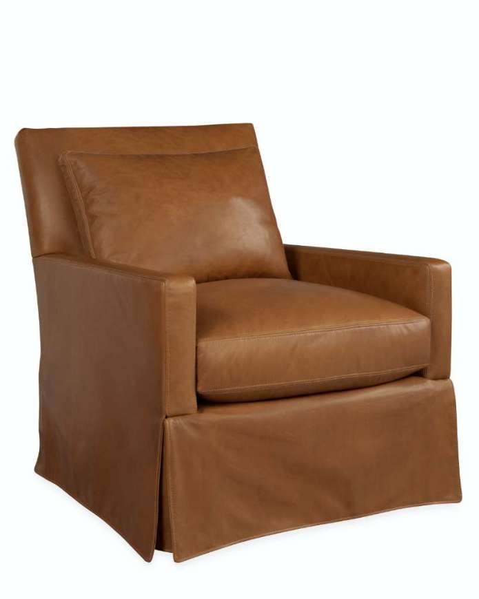 Picture of L3907-01SW LEATHER SWIVEL CHAIR