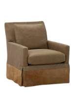 Picture of L3907-01SW LEATHER SWIVEL CHAIR