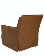 Picture of L3907-41SG LEATHER SWIVEL GLIDER CHAIR