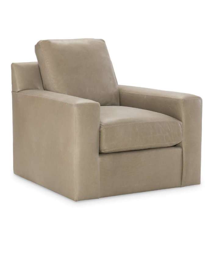 Picture of L4014-01SW LEATHER SWIVEL CHAIR