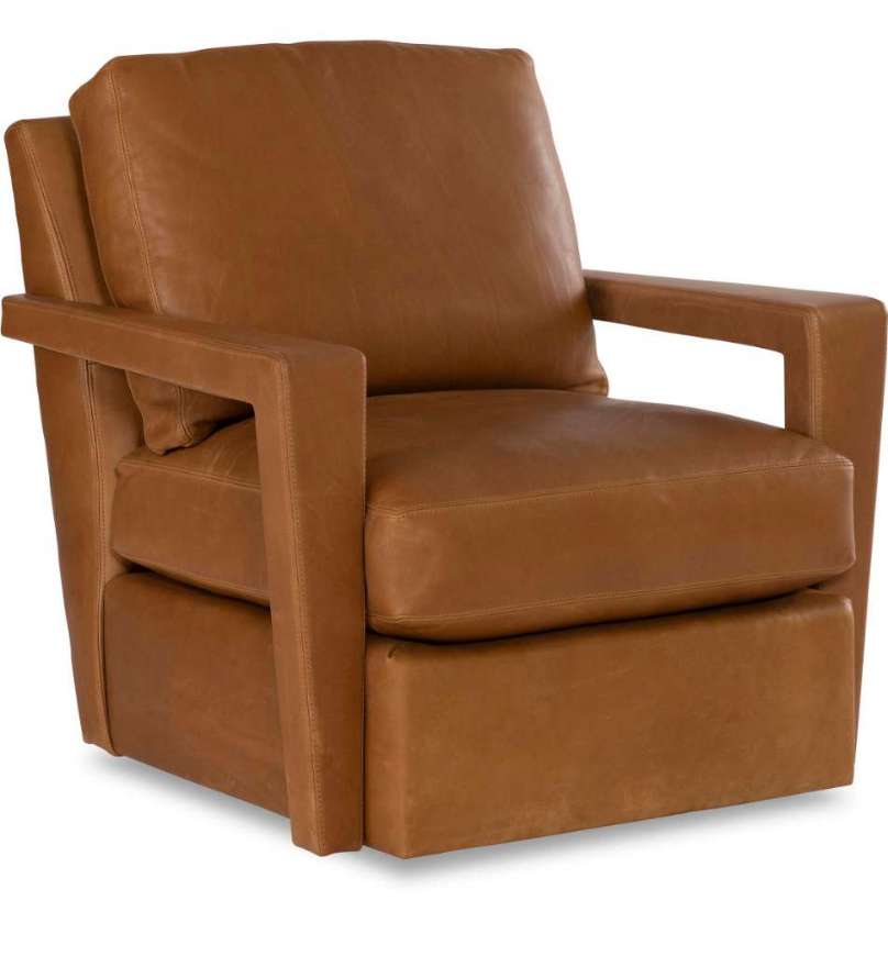 Picture of L4415-01SW LEATHER SWIVEL CHAIR