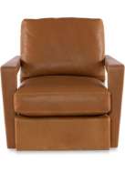 Picture of L4415-01SW LEATHER SWIVEL CHAIR
