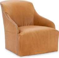Picture of L6373-01SW LEATHER SWIVEL CHAIR