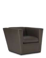 Picture of L6709-01SW LEATHER SWIVEL CHAIR