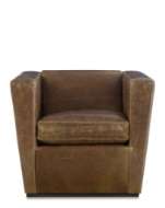 Picture of L6709-01SW LEATHER SWIVEL CHAIR