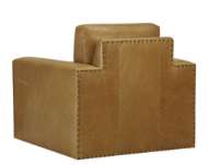 Picture of L7057-01SW LEATHER SWIVEL CHAIR