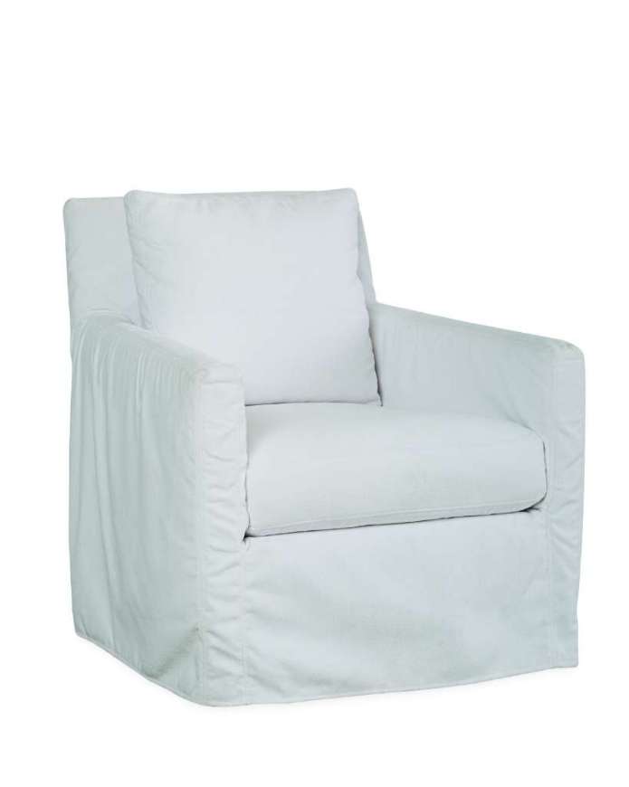 Picture of US112-01SG NANDINA OUTDOOR SLIPCOVERED SWIVEL GLIDER CHAIR