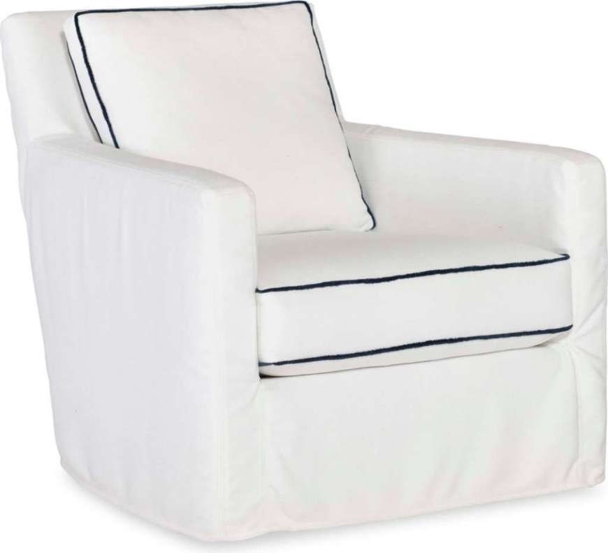 Picture of US112-01SW NANDINA OUTDOOR SLIPCOVERED SWIVEL CHAIR