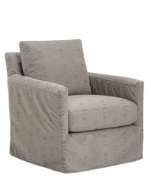 Picture of US135-01SG SEASIDE OUTDOOR SLIPCOVERED SWIVEL CHAIR
