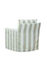 Picture of US135-01SG SEASIDE OUTDOOR SLIPCOVERED SWIVEL CHAIR