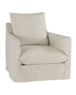Picture of US218-01SW BEACON OUTDOOR SLIPCOVERED SWIVEL CHAIR