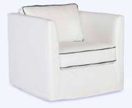 Picture of US3942-01SW HAVANA OUTDOOR SLIPCOVERED SWIVEL CHAIR