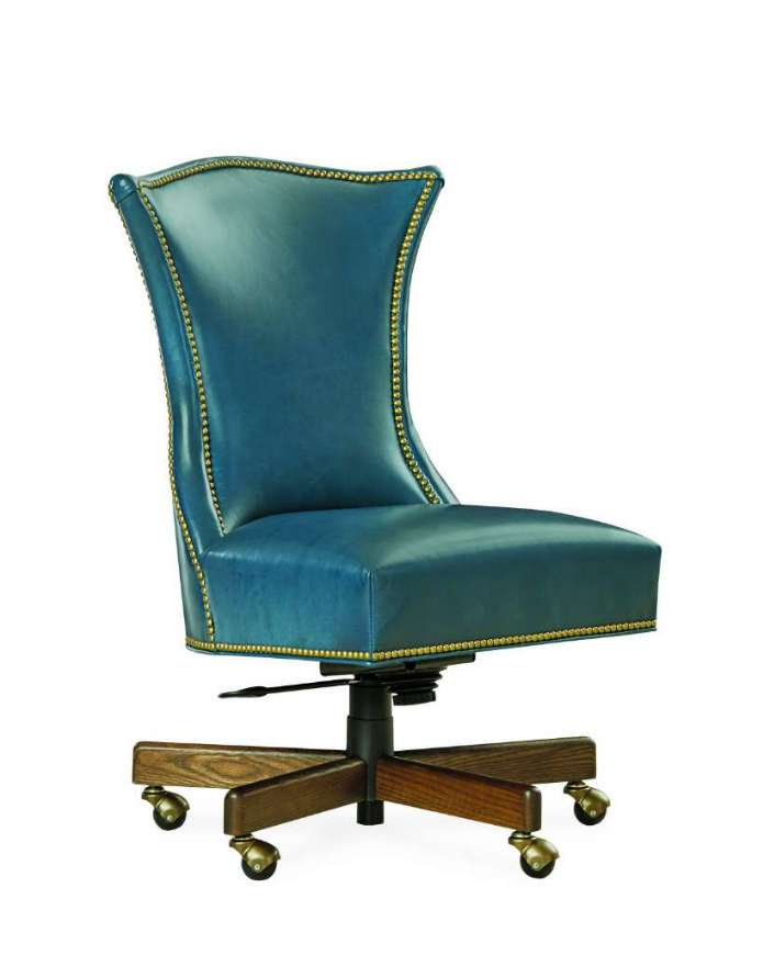Picture of L1927-01DC LEATHER DESK CHAIR