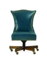 Picture of L1927-01DC LEATHER DESK CHAIR