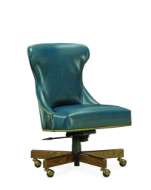 Picture of L5663-01DC LEATHER DESK CHAIR