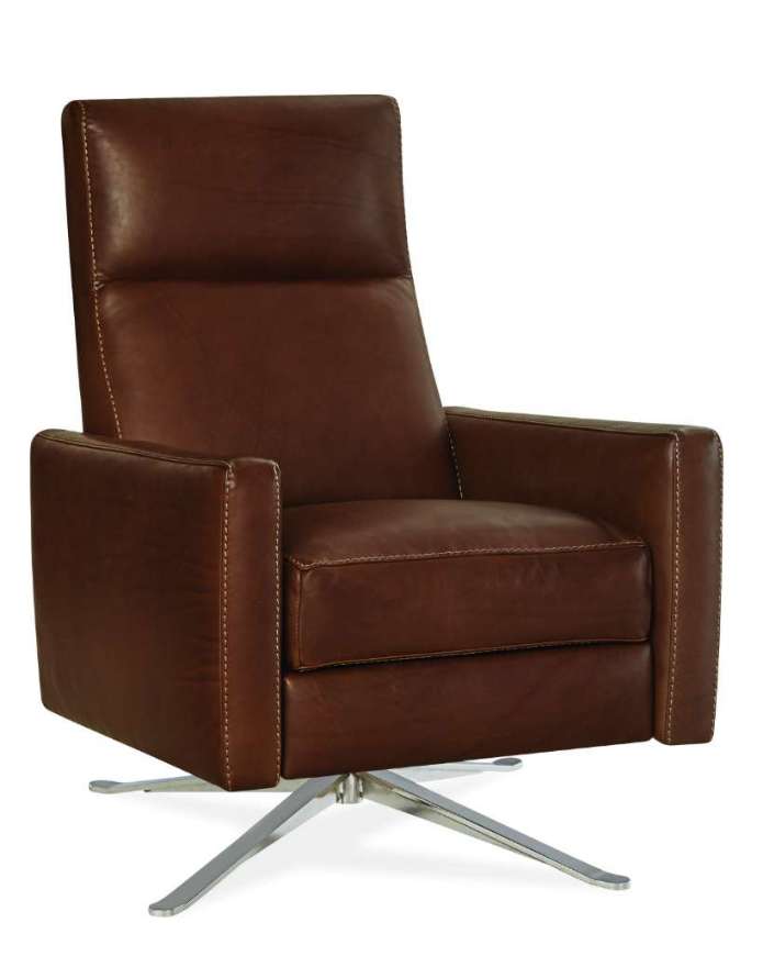 Picture of L1728-01RS LEATHER RELAXOR SWIVEL